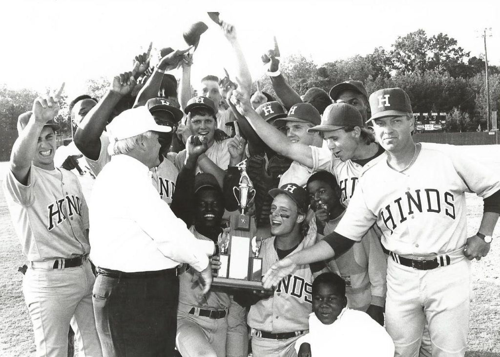 Hinds and Utica junior college baseball teams combined in 1989 to form a Hinds team that made Mississippi history.