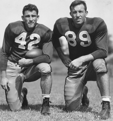 Charlie Conerly and Barney Poole.